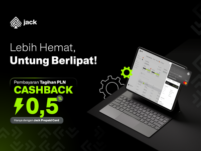 PLN Bill Payment Cashback Promo with Jack Prepaid Card
